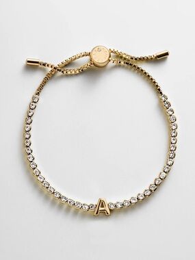 Baublebar Block Letter A Tennis Bracelet